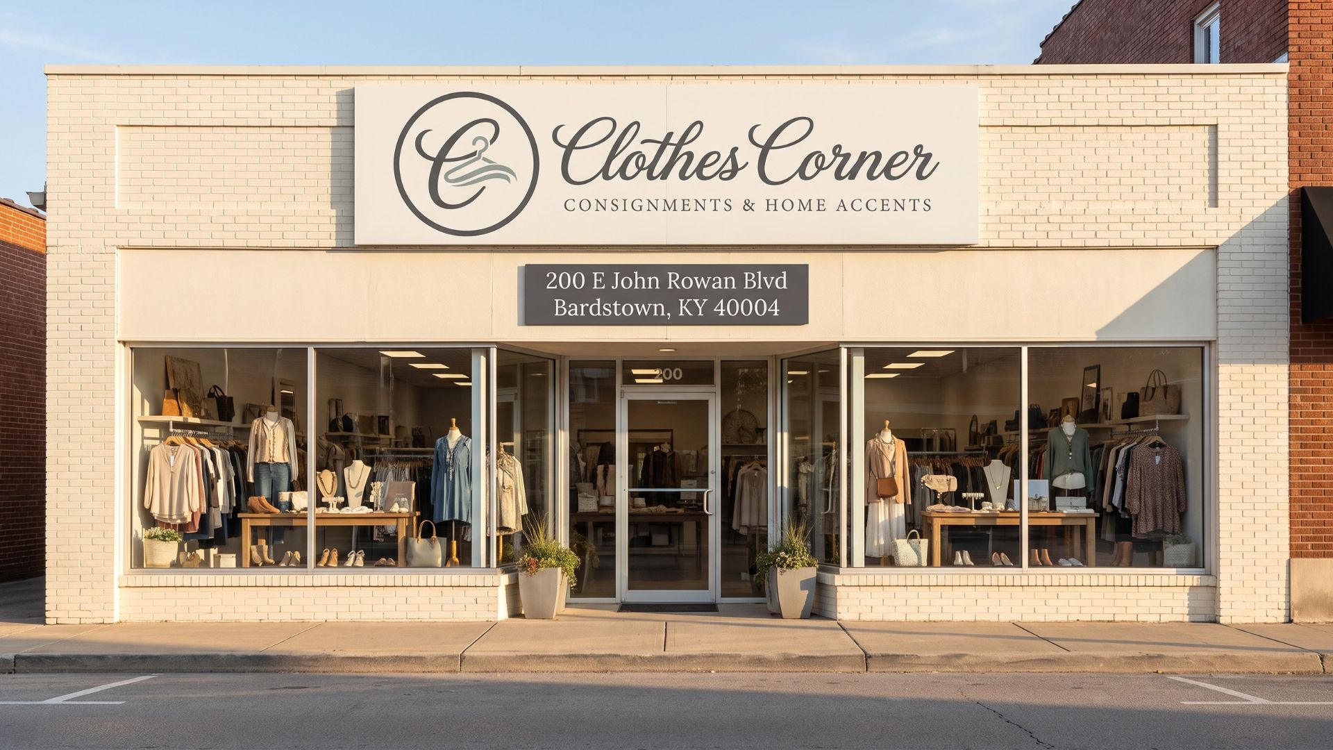 Clothes Corner Banner