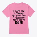 happy grandma quote t shirt