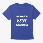 worlds best grandma t shirt