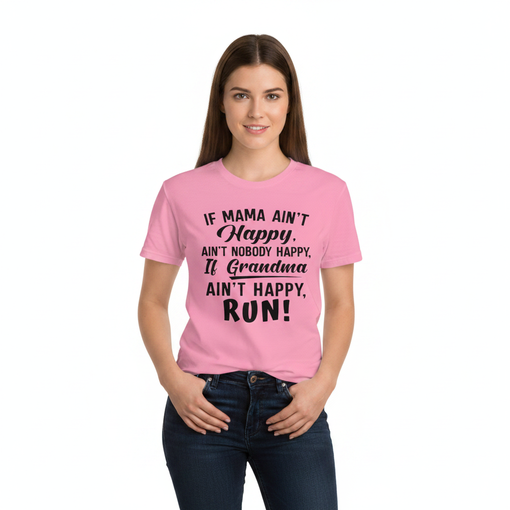 happy grandma quote t shirt happy grandma quote t shirt
