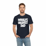 worlds okayest dad t shirt